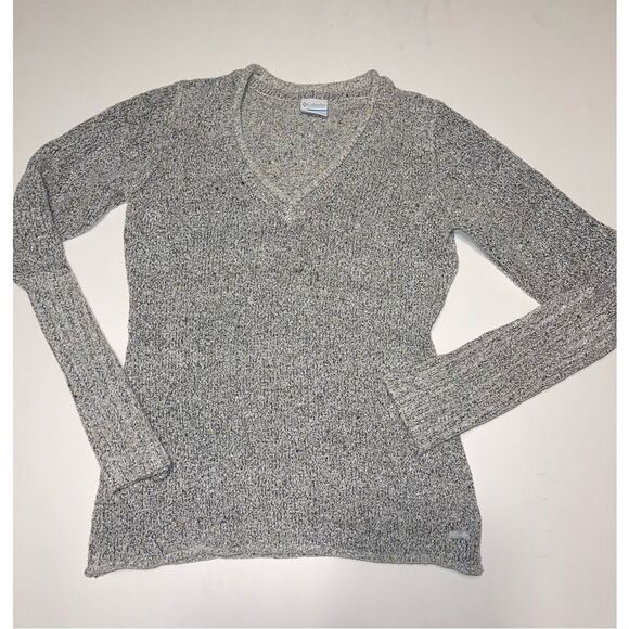 Womens Columbia Sweater Size Medium V Neck A54 - Picture 1 of 6